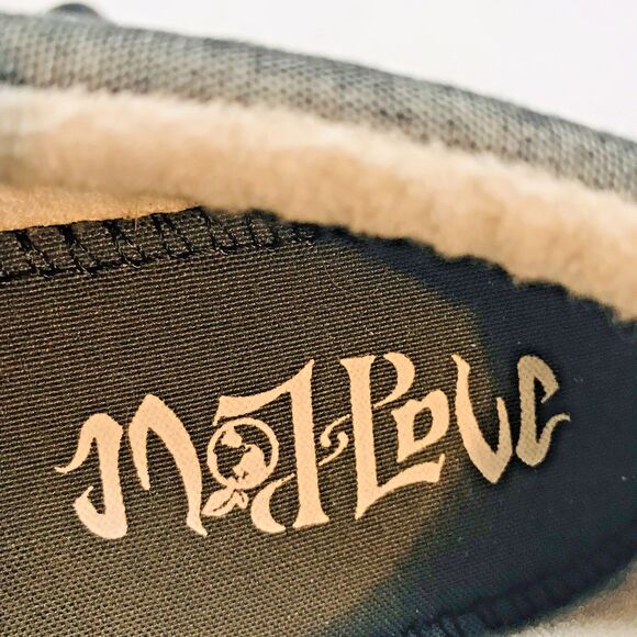 Mad Love Target Slip On Canvas Loafers Women's 10 Chambray Gray Comfort Shoes - Picture 10 of 11